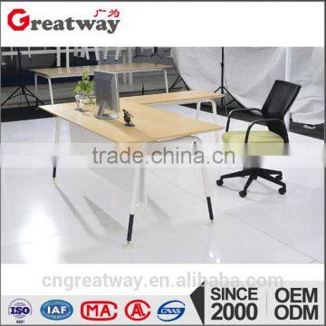 hot office glass table modern glass office desk executive wooden office desk office table from china (QE-34L)