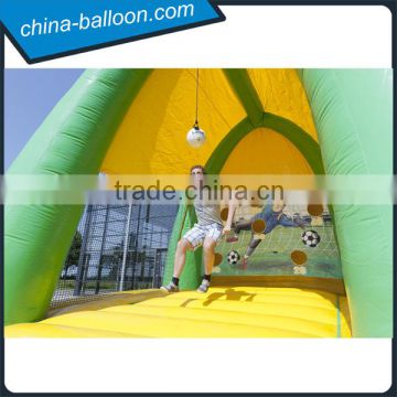 cheap price inflatable bicycle kick arena,inflatable soccer kick field,exciting sports ball game