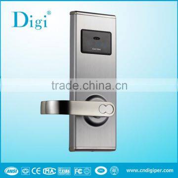 ANSI mortise hotel lock with LCD POS