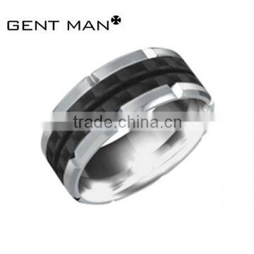 Tungsten Carbide Carbon Fiber Ring