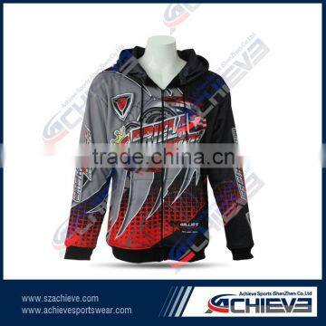 100% polyester zip up hoodies mens plus size clothing