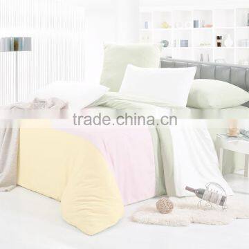 Hot selling china wholesaler solid color quilt/duvet cover