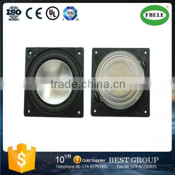 FB4040CP08-3(GP) 8ohm full range square speaker driver for monitor audio device (FBELE)