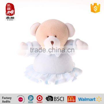 Customized Stuffed Bear Educational Hand Bell Baby Toys