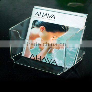 Acrylic advertising paper holder