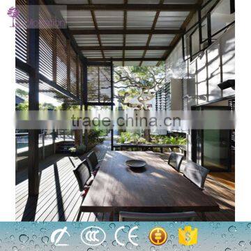 Antique Style Good Quality Aluminium Glass Louvers Window