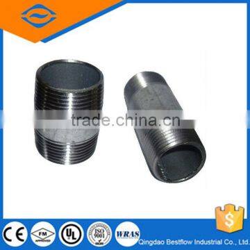 20% discounted Hot Sale sch40 npt ss316 nipple/316 stainless steel pipe nipple