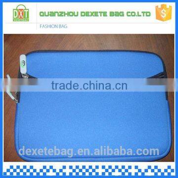 High quality blue wholesale promotion neoprene laptop sleeve