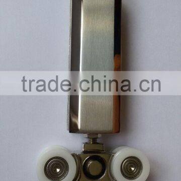 hot sell shower glass door rollers wheels /, hanging sliding door Less