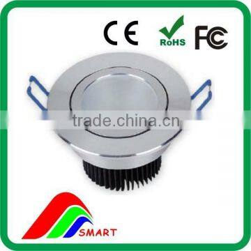 AC100~240V Good Heat-sink Round LED Downlight