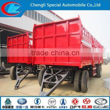 15 ton Van Trailer 2 axle full trailer Van full trailer cargo truck trailer 15 ton cargo trailer side wall van trailer