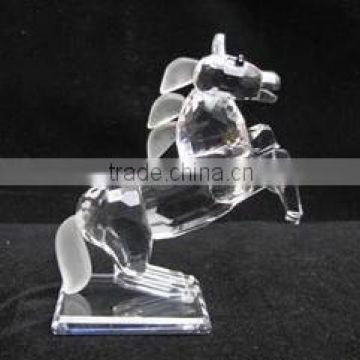 2015 wholesale best selling crystal horse, crystal craft, crystal animal