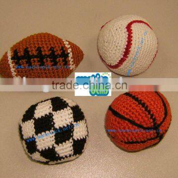 Knitted ball