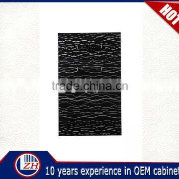 factory direct high gloss scratch resistant acrylic kitchen cabinet sliding door made in China