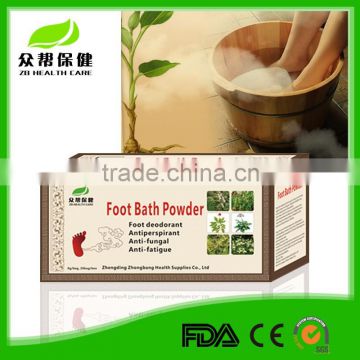 2015 new health care long life foot spa foot bath powder for fatigue pain