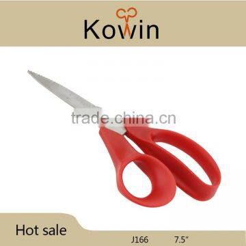 Scissors with Red plastic handle Stainless Steel blade Scissors for sale