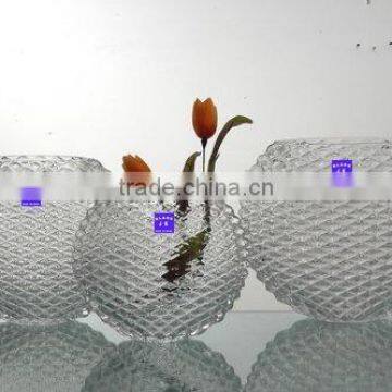 delicate ground glass vase