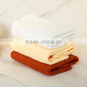 Jacquard Design Stripe Hand Towel Soft Home Towel