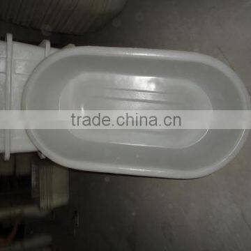 Chinese rotomolding plastic large hot oval shape washing basins for children