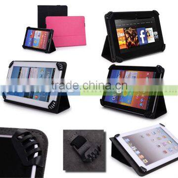 Vigo Universal Book Style Cover Case with Built-in Stand [Accord Series] For Sony Xperia Tablet