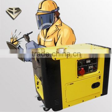 5KW/5KVA Silent Welder Diesel Generator