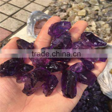 Untrimmed Facet Rough amethyst price carat Gemstone for sale