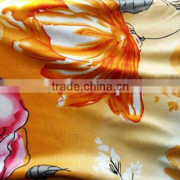 100% polyester bedding sheet velvet fabric