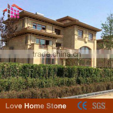 Cheap China Factory Supplier Beige Sandstone Slabs for Outdoor Wall photo-6