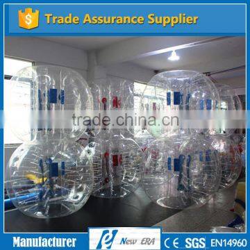 Factory direct Pvc/Tpu material adult/kids bubbleball, high quality bumperball for sale