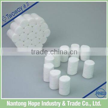 absorbent cotton roll for dental