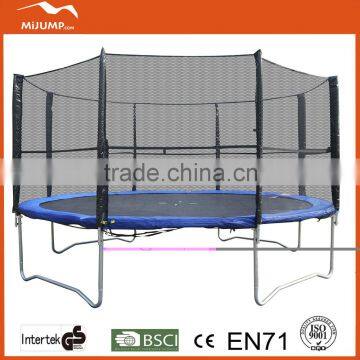 15ft large trampoline with enclosure