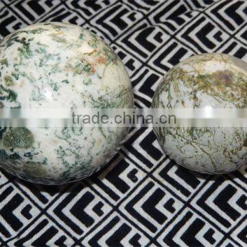 Wonderful Tree Agate Sphere Ball For Sale