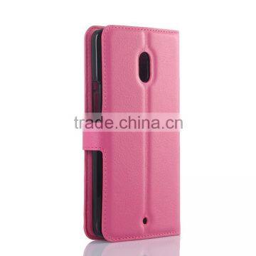 2015 New Arrival Stand Wallet Lychee Leather Phone Case for Motorola Moto X Play photo-5