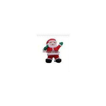 Hot-selling pvc inflatable santa claus