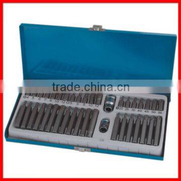 40pc Torx & Hex Power Driver Bit Set