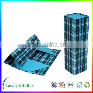 Special High Quality Hand Made Matt Laminated Paper Flat Foldable Gift Tie Box photo-4