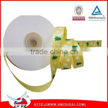 2016 Custom Factory Printed Satin Ribbon for Christmas Decoration photo-3