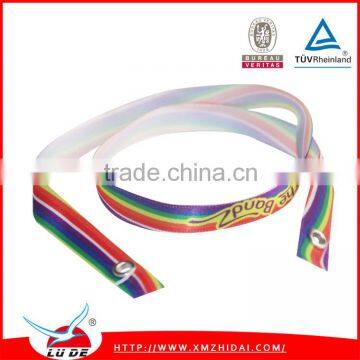 2015 Wholesale Custom Printed Personality Satin Ribbon Bracelet photo-4