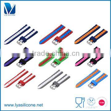 High quality waterproof silicon magnetic watch strap