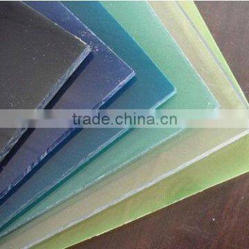 Polycarbonate solid sheet awning baord