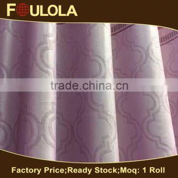 Low Moq Factory Wholesale Embossed Curtain Fabric