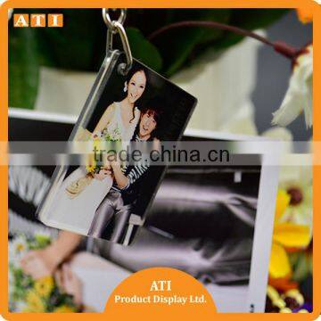 Hongkong Supplier Customized Acrylic beautiful lady Keychain For Decoration