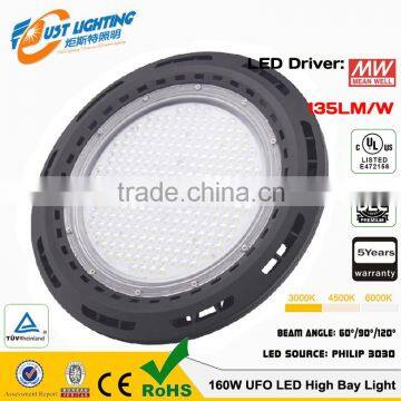 LED High Bay Light, Meanwell Driver Bridgelux Chip 150w led high bay light with 5 Years Warranty