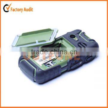 Outdoor dual sim cell phone