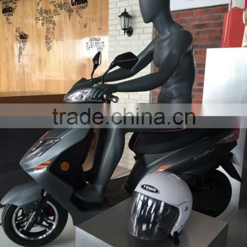 wholesale full body sitting fiberglass male mannequin for EV