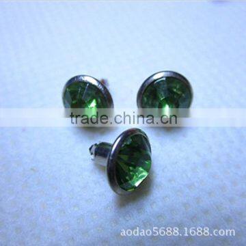 Rhinestone Rivet,Acrylic Stone Rivet,Diamond Jean Plastic Rivet photo-4