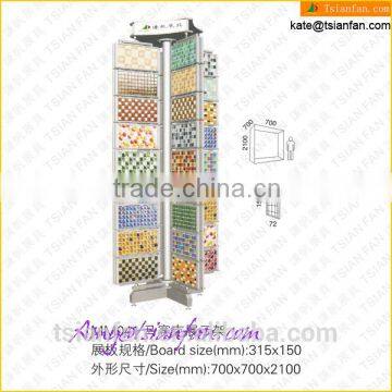 Rotating mosaic tile display stand MM041