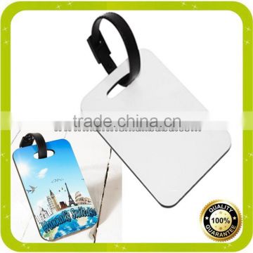 wholesales sublimation luggage tags for heat transfer