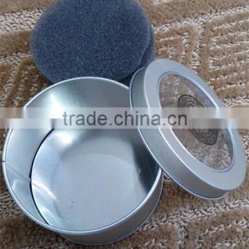 round tin box full window for watch packaging