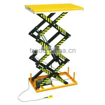 Electric Hydraulic Triple Scissors Lift Platform